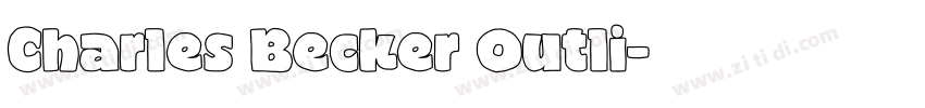 Charles Becker Outli字体转换 Charles Becker Outli字体转换